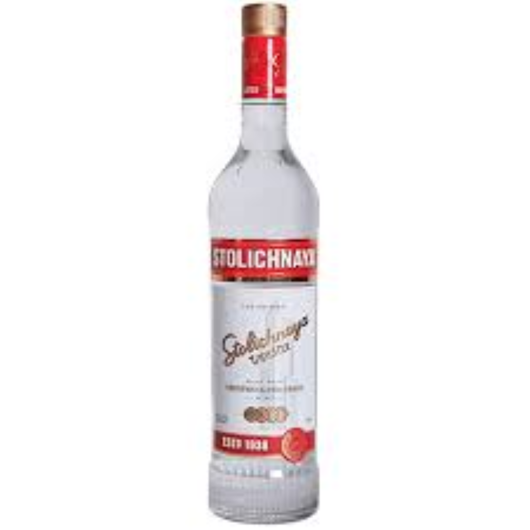 STOLICHNAYA VODKA 750ML
